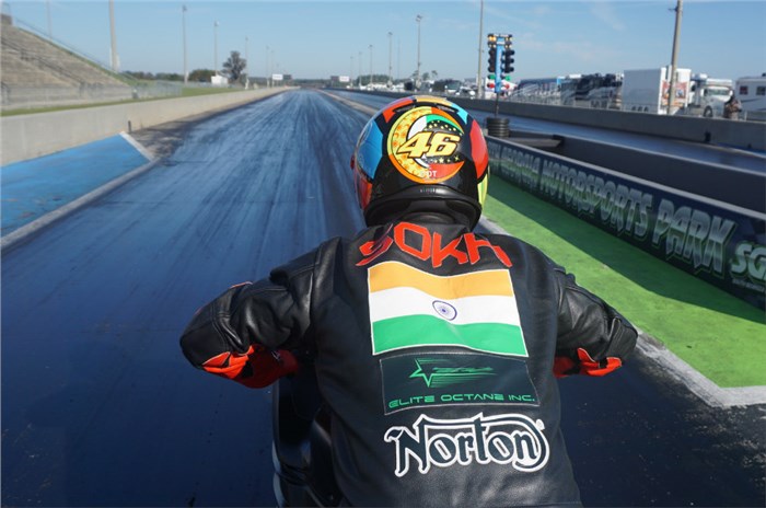 Indian riders shine at World Finals of Motorcycle Drag Racing